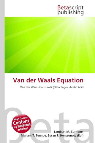 Van der Waals Equation