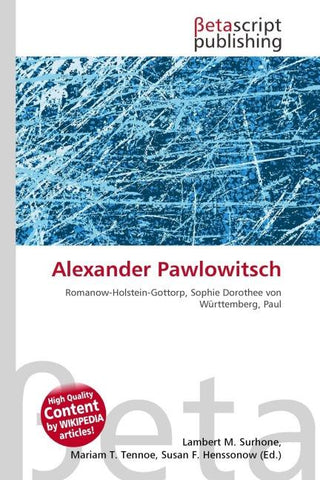 Alexander Pawlowitsch