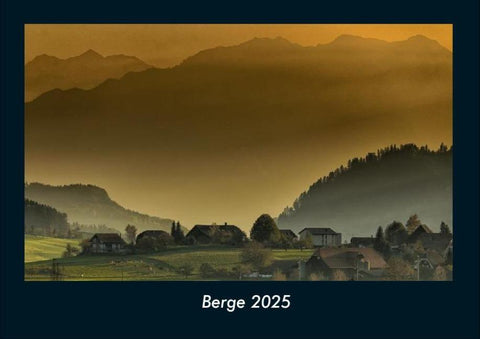 Berge 2025 Fotokalender DIN A4