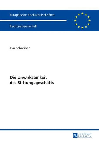 Die Unwirksamkeit des Stiftungsgeschaefts