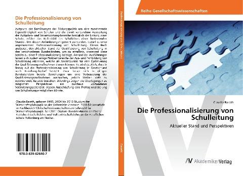 Die Professionalisierung von Schulleitung