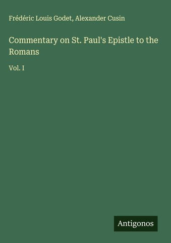 Commentary on St. Paul's Epistle to the Romans