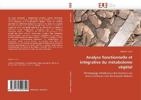 Analyse fonctionnelle et intégrative du métabolome végétal