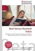 Real Versus Nominal Value