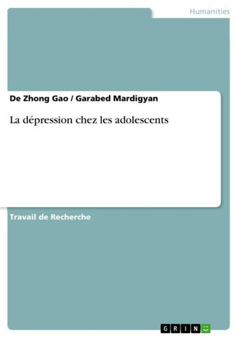 La dépression chez les adolescents