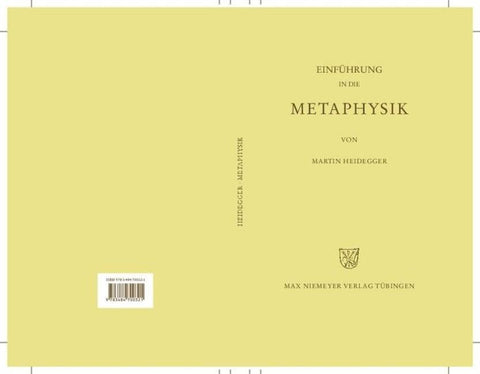 Einführung in die Metaphysik