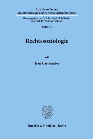 Rechtssoziologie.