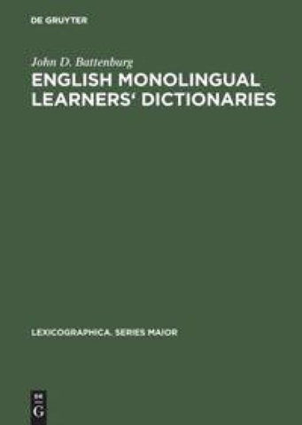 English monolingual learners' dictionaries