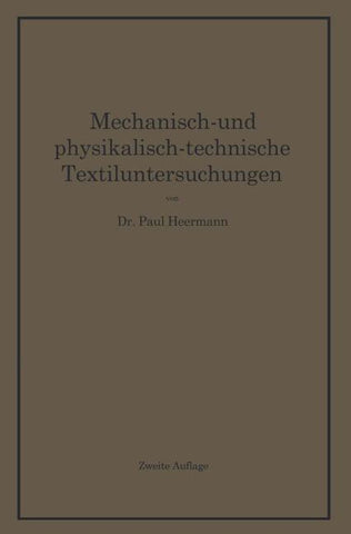 Mechanisch- und physikalisch-technische Textiluntersuchungen