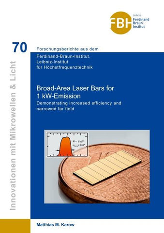 Broad-Area Laser Bars for 1 kW-Emission