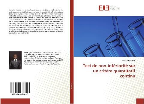 Test de non-infériorité sur un critère quantitatif continu