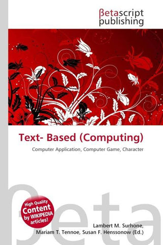 Text- Based (Computing)