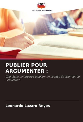 PUBLIER POUR ARGUMENTER :