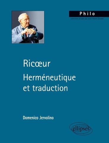 Ric¿ur. Herméneutique et traduction