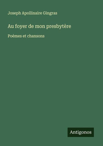 Au foyer de mon presbytère