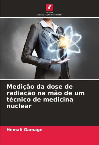Medição da dose de radiação na mão de um técnico de medicina nuclear