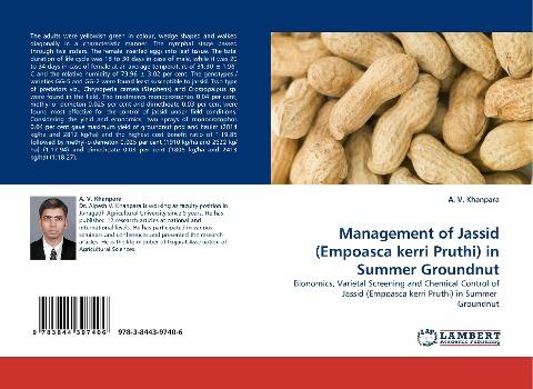 Management of Jassid (Empoasca kerri Pruthi) in Summer Groundnut