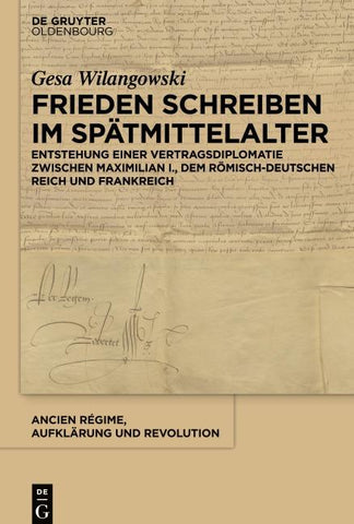 Frieden schreiben im Spätmittelalter