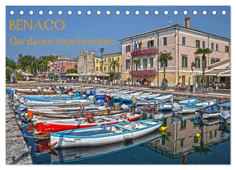 BENACO - Gardasee-Impressionen (Tischkalender 2026 DIN A5 quer), CALVENDO Monatskalender