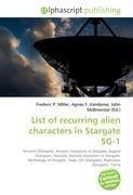 List of recurring alien characters in Stargate SG-1