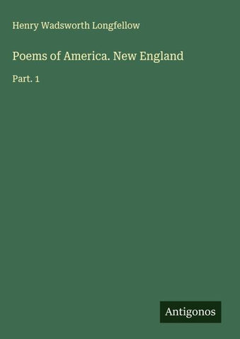 Poems of America. New England