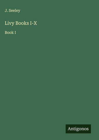 Livy Books I-X
