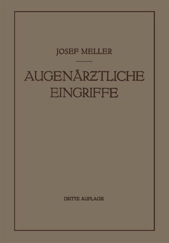 Augenärztliche Eingriffe