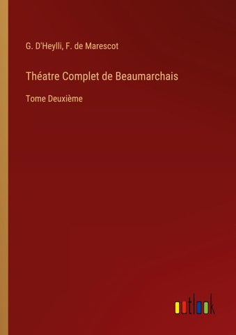 Théatre Complet de Beaumarchais