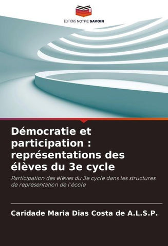 Démocratie et participation : représentations des élèves du 3e cycle