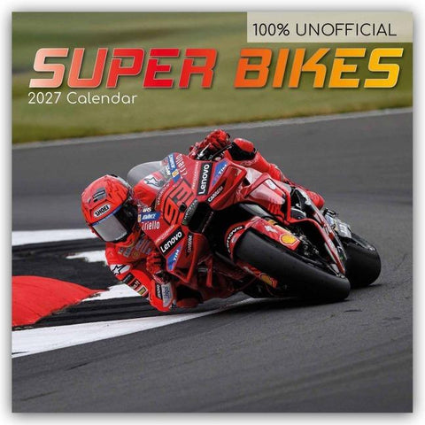 Superbikes – Motorräder 2027 – 16-Monatskalender