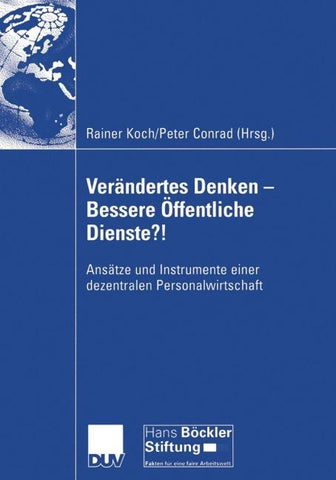 Verändertes Denken — Bessere Öffentliche Dienste?!