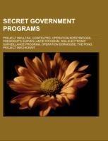 Secret government programs