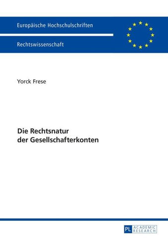 Die Rechtsnatur der Gesellschafterkonten