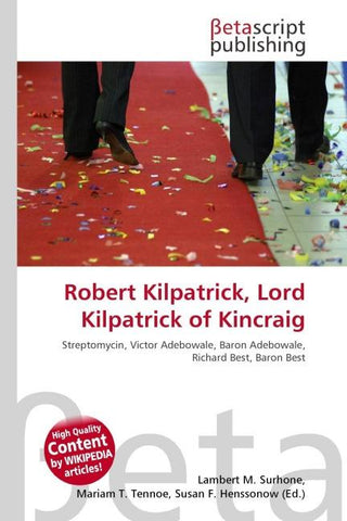 Robert Kilpatrick, Lord Kilpatrick of Kincraig