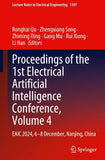 Proceedings of the 1st Electrical Artificial Intelligence Conference, Volume 4