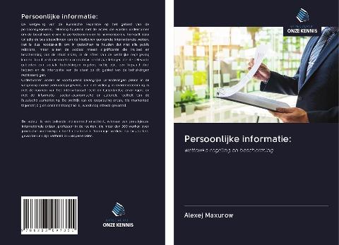 Persoonlijke informatie: