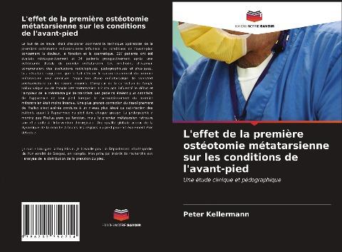 L'effet de la première ostéotomie métatarsienne sur les conditions de l'avant-pied