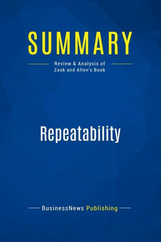 Summary: Repeatability