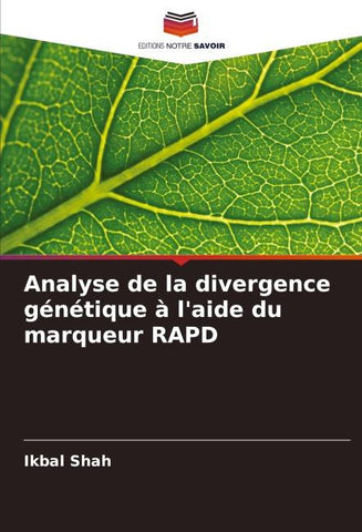 Analyse de la divergence génétique à l'aide du marqueur RAPD