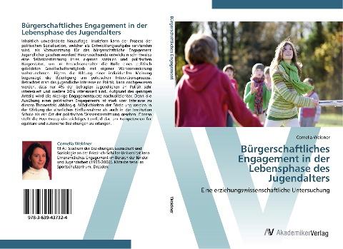 Bürgerschaftliches Engagement in der Lebensphase des Jugendalters