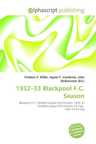 1932-33 Blackpool F.C. Season