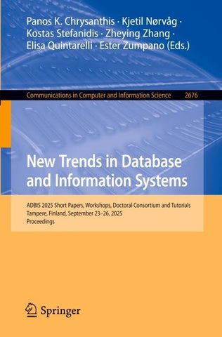 New Trends in Database and Information Systems