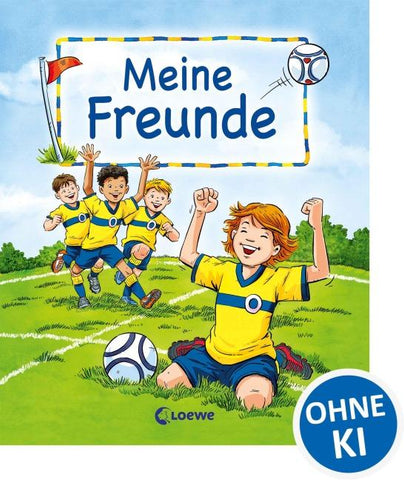 Meine Freunde (Motiv Fußball)
