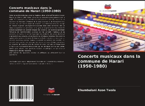 Concerts musicaux dans la commune de Harari (1950-1980)