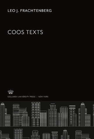 Coos Texts
