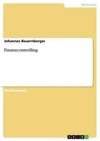 Finanzcontrolling