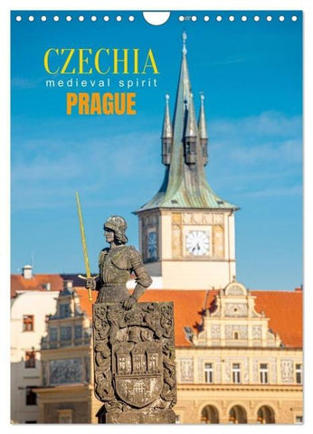 Czechia, Prague - Medieval Spirit (Wall Calendar 2026 DIN A4 portrait), CALVENDO 12 Month Wall Calendar