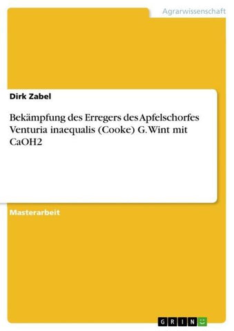 Bekämpfung des Erregers des Apfelschorfes Venturia inaequalis (Cooke) G. Wint mit CaOH2