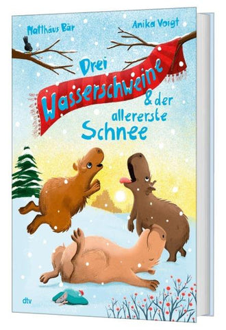 Drei Wasserschweine & der allererste Schnee