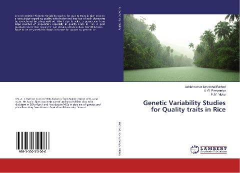 Genetic Variability Studies for Quality traits in Rice